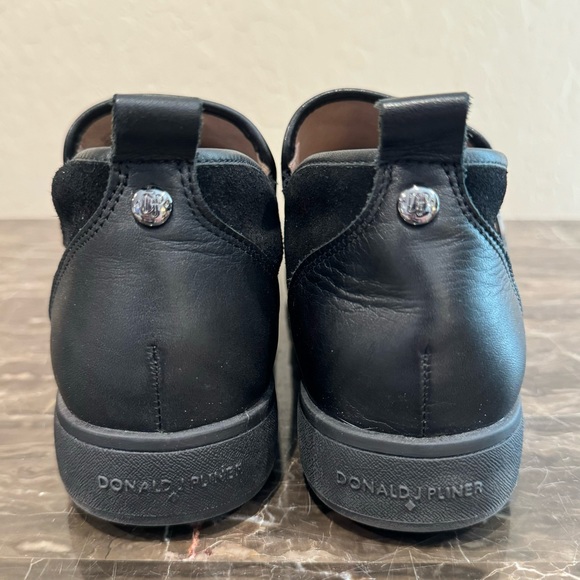 Donald Pliner Mylasp Flower Embellished Leather Sneakers - Picture 8 of 12